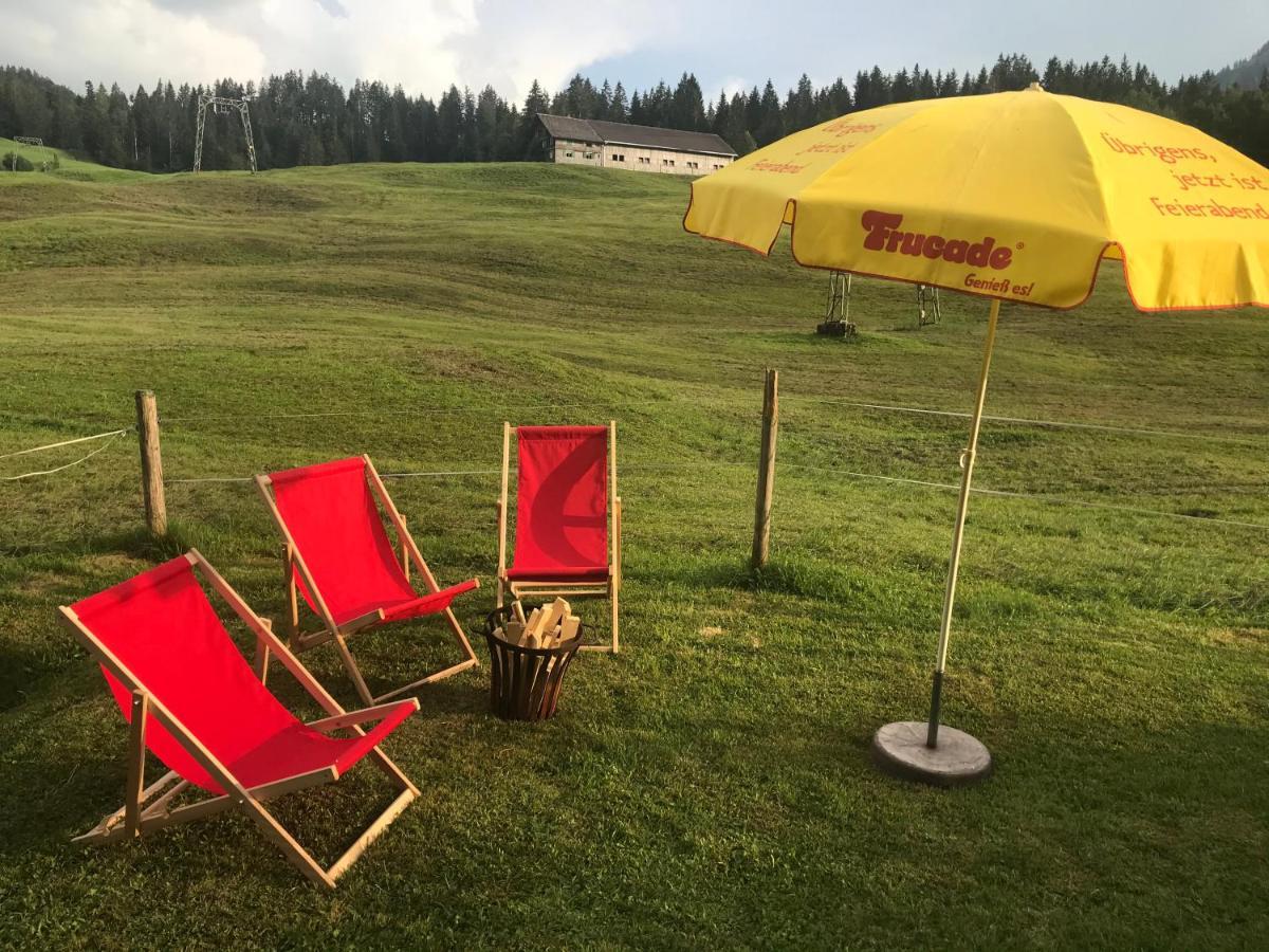 Ferienwohnung Morgentau Am Rande Der Wildnis Sibratsgfall Экстерьер фото