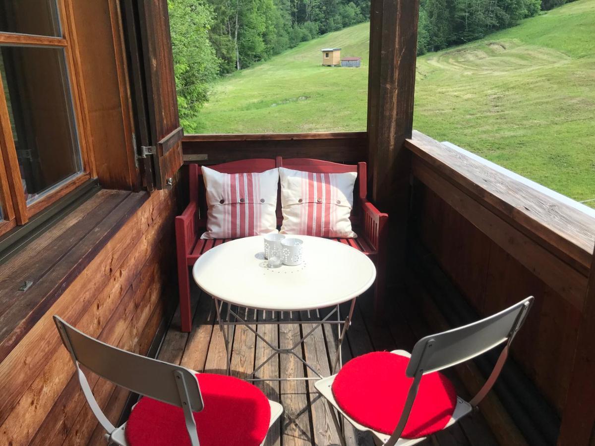 Ferienwohnung Morgentau Am Rande Der Wildnis Sibratsgfall Экстерьер фото