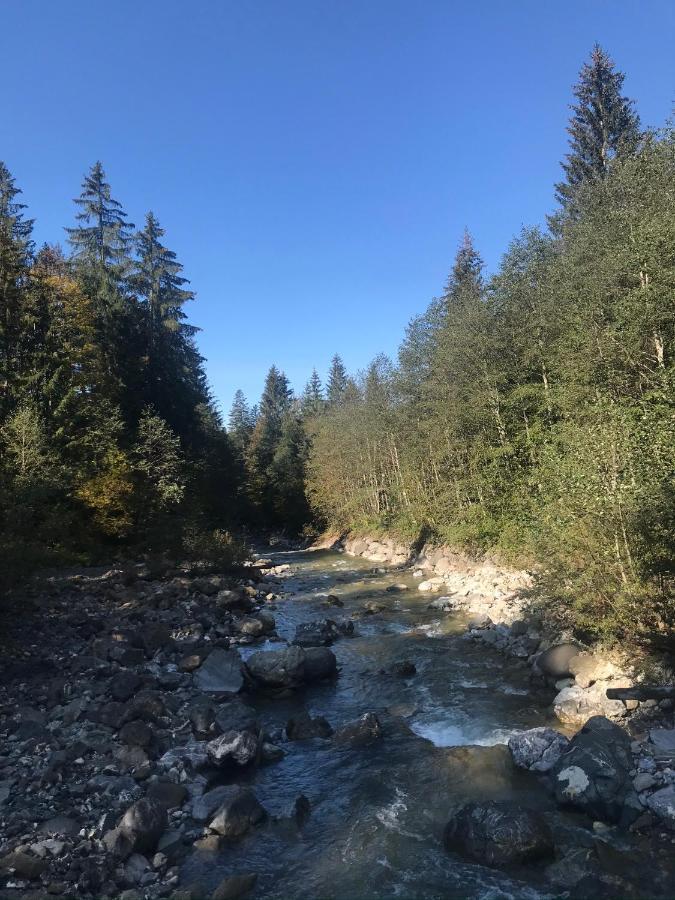 Ferienwohnung Morgentau Am Rande Der Wildnis Sibratsgfall Экстерьер фото